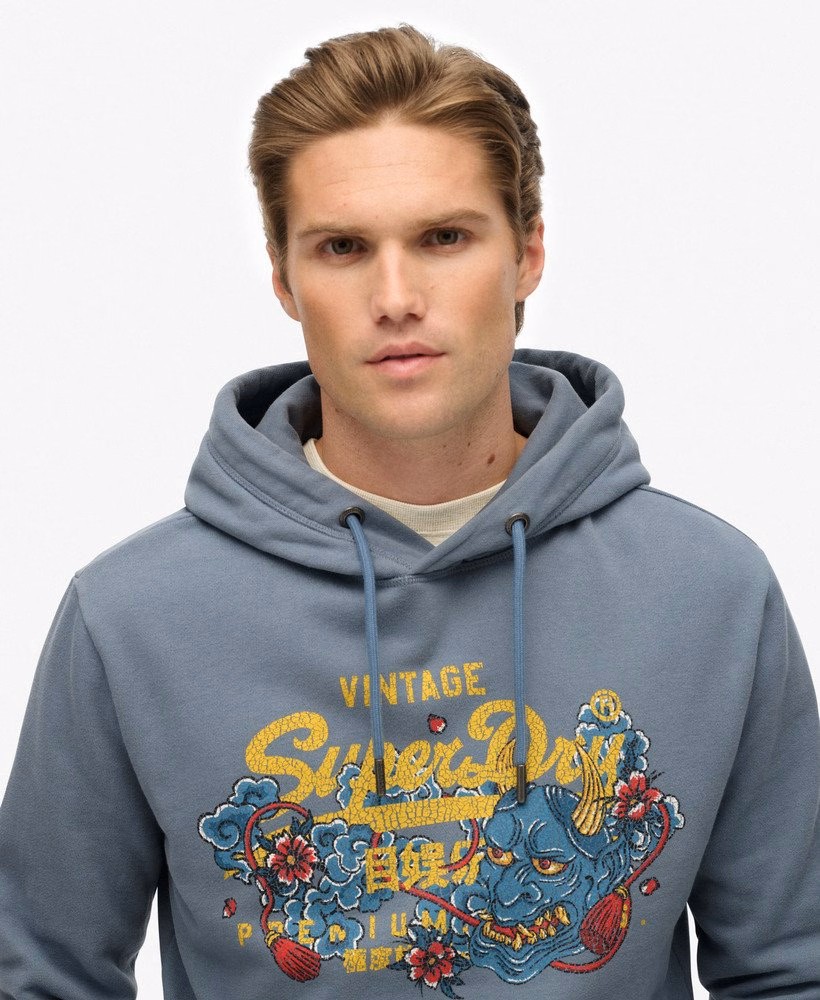 Vintage logo Tokyo relaxte hoodie