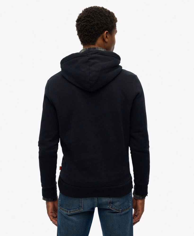 Zwarte Label Hoodie