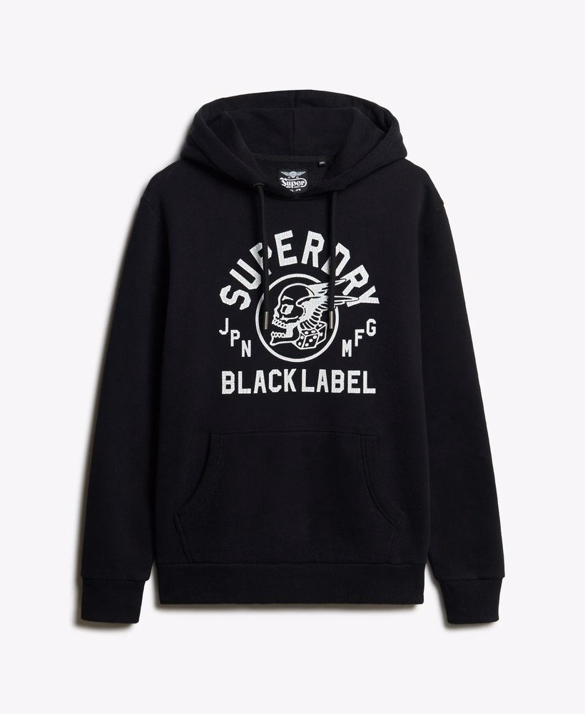 Zwarte Label Hoodie