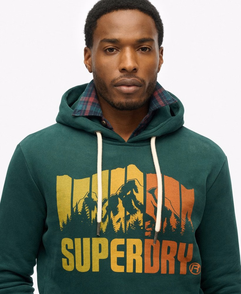 Berg Regenboog Hoodie