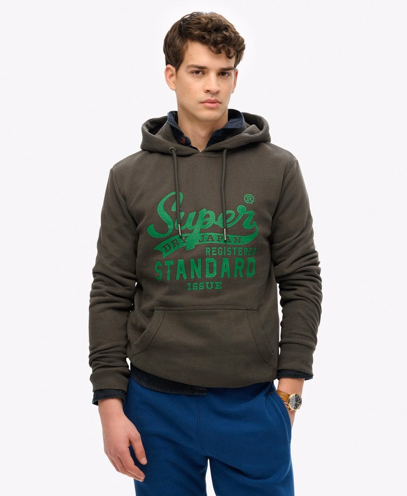Hoodie met standaard script