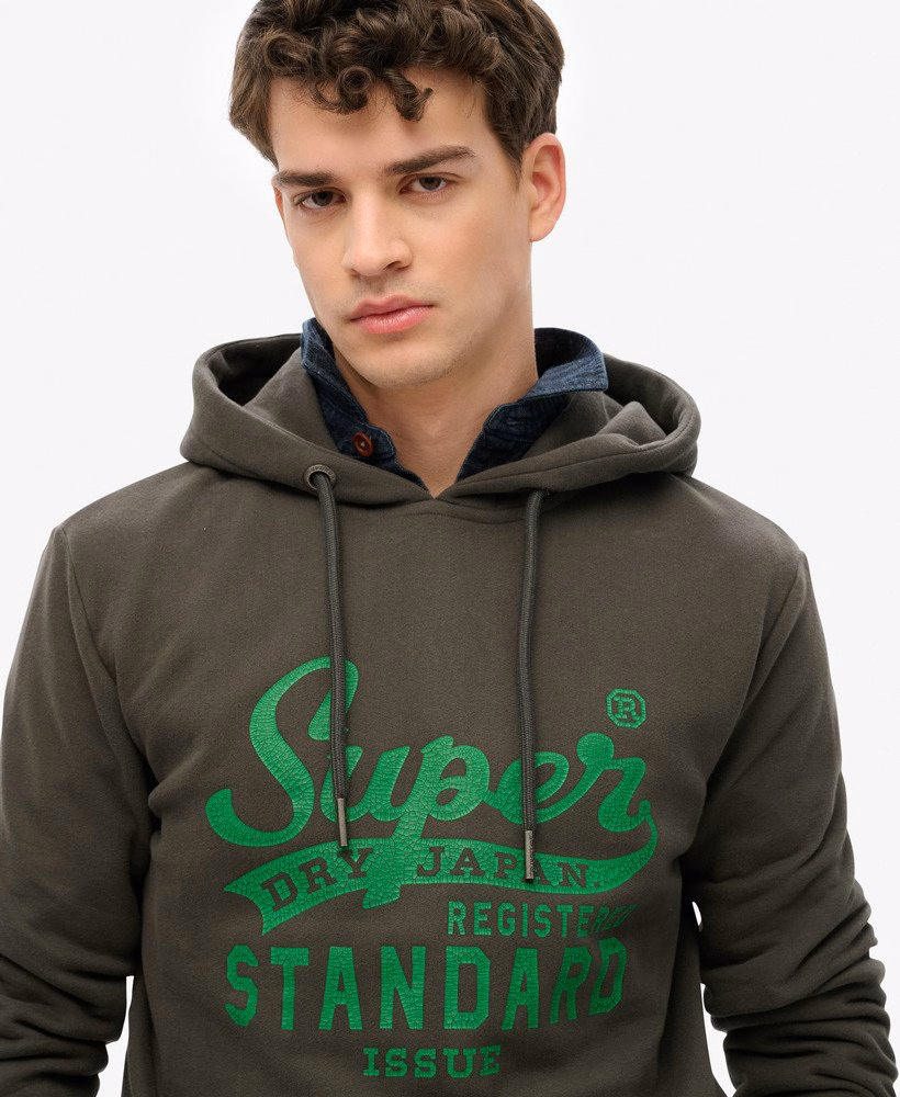 Hoodie met standaard script