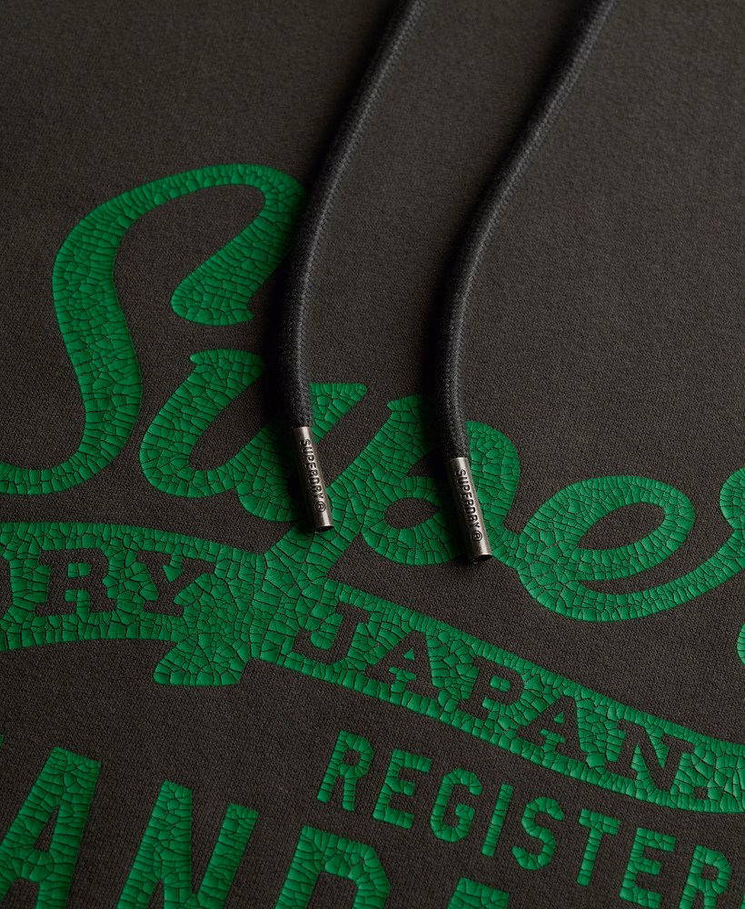 Hoodie met standaard script