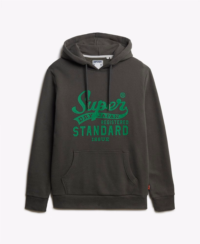Hoodie met standaard script