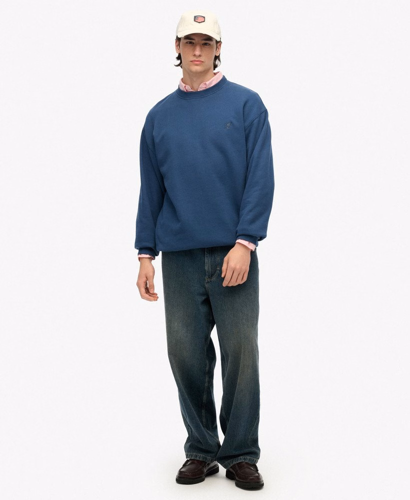 Oversized crew sweater