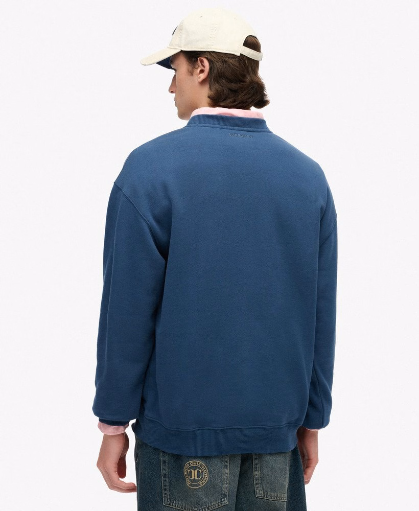Oversized crew sweater