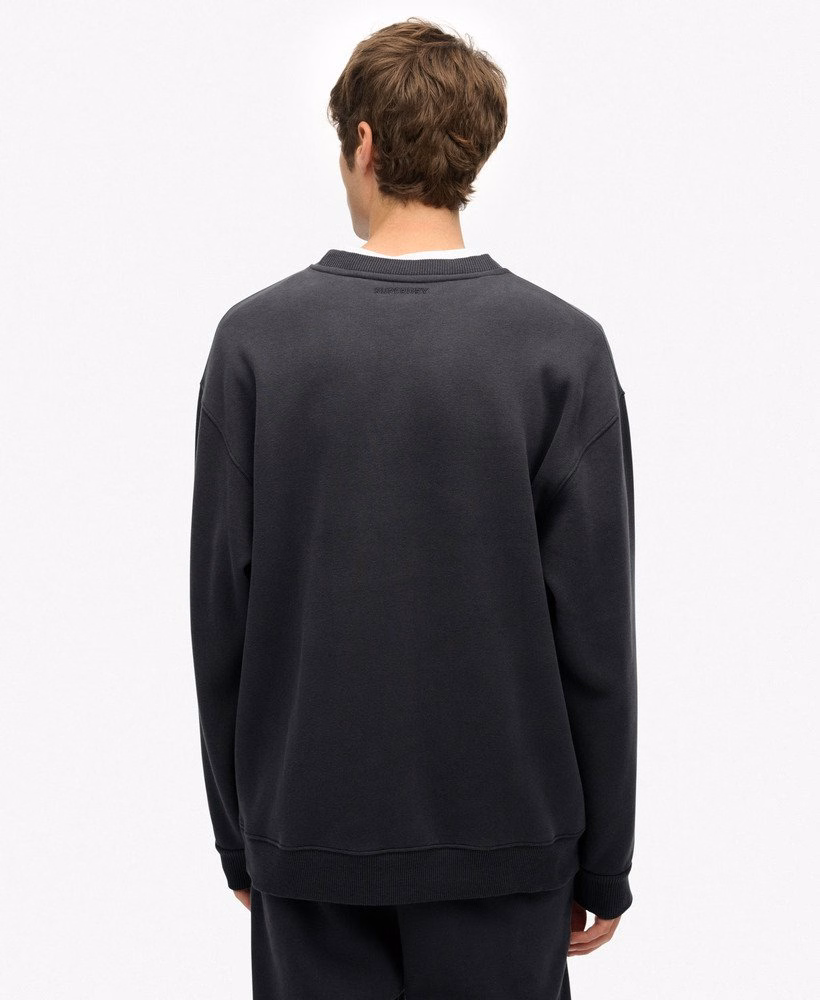 Oversized crew sweater