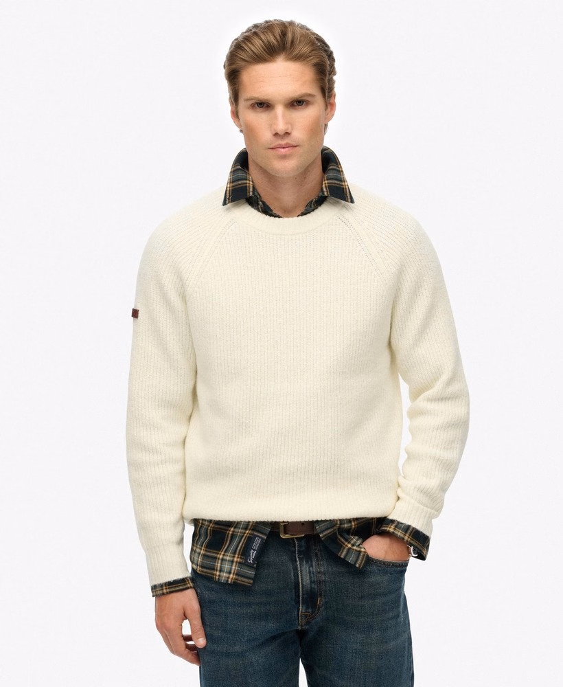 Grof gesneden raglan trui
