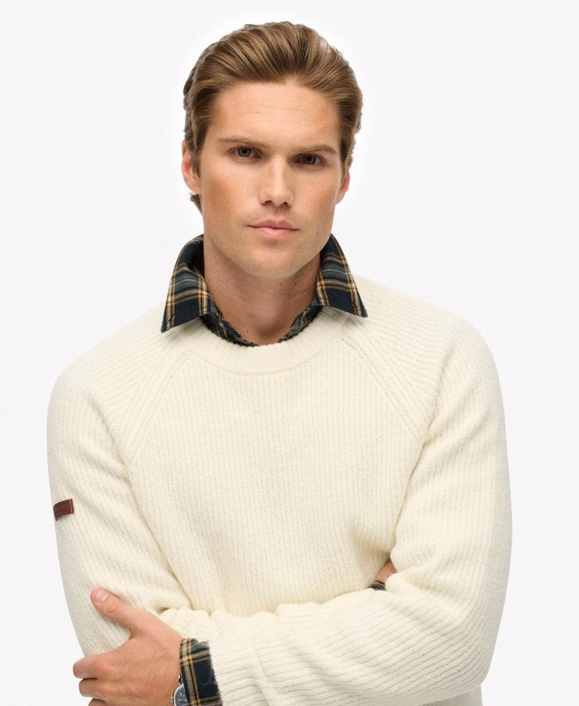Grof gesneden raglan trui