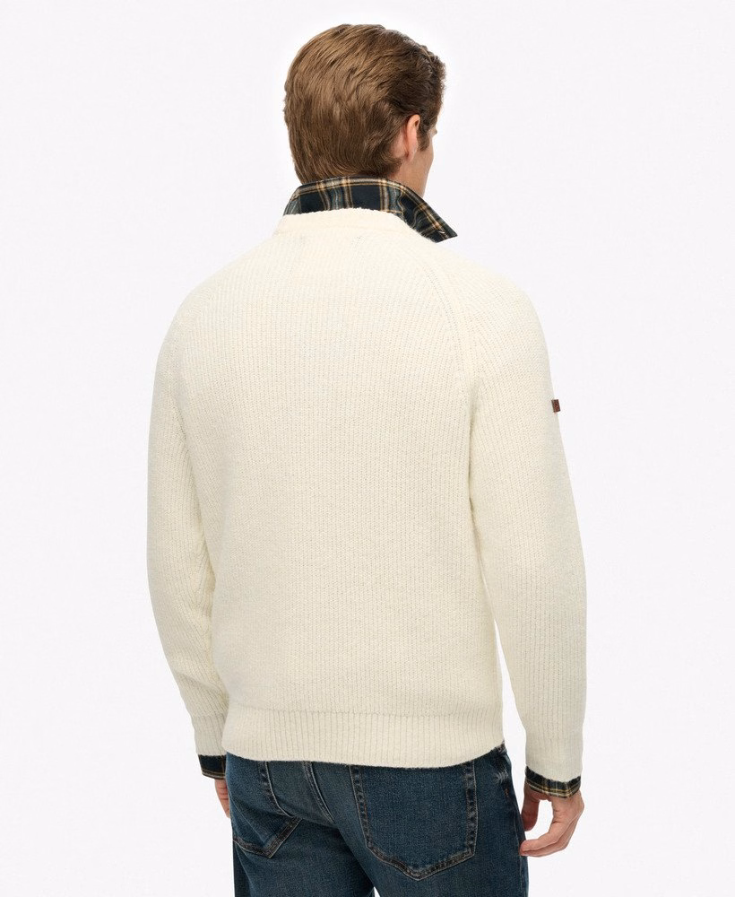 Grof gesneden raglan trui