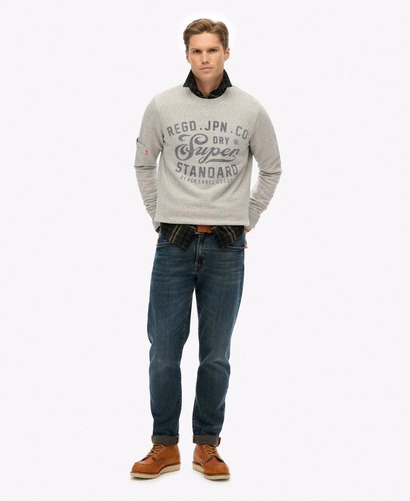 Industriële, relaxte sweater