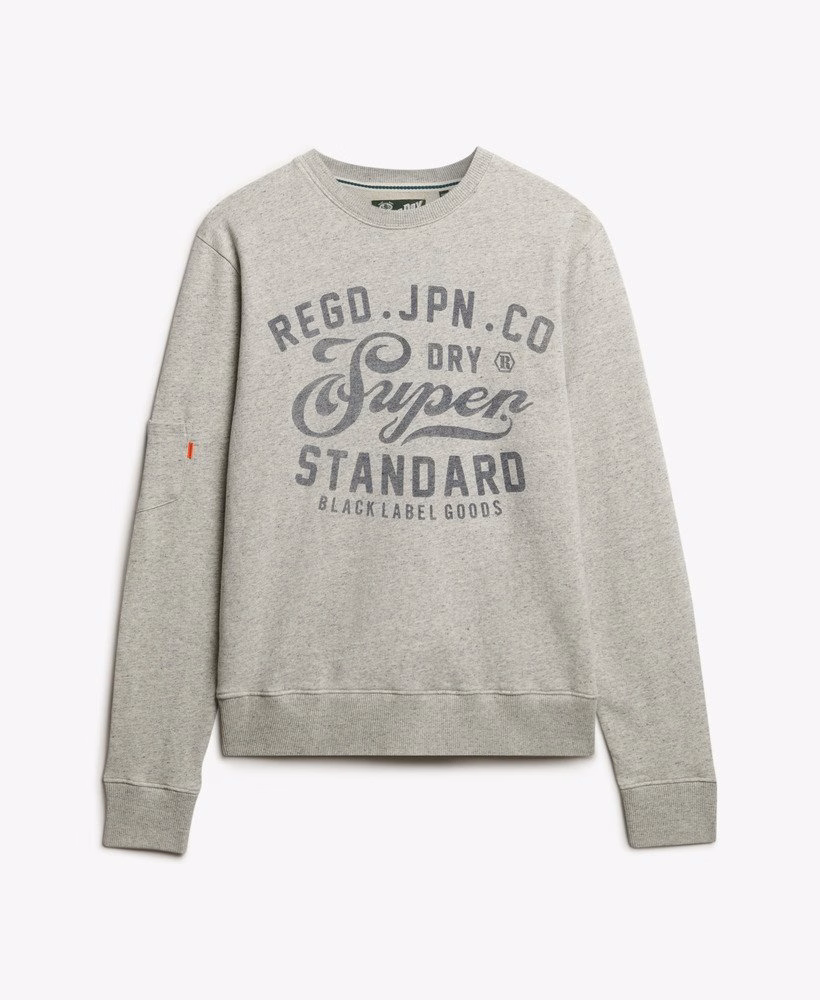 Industriële, relaxte sweater