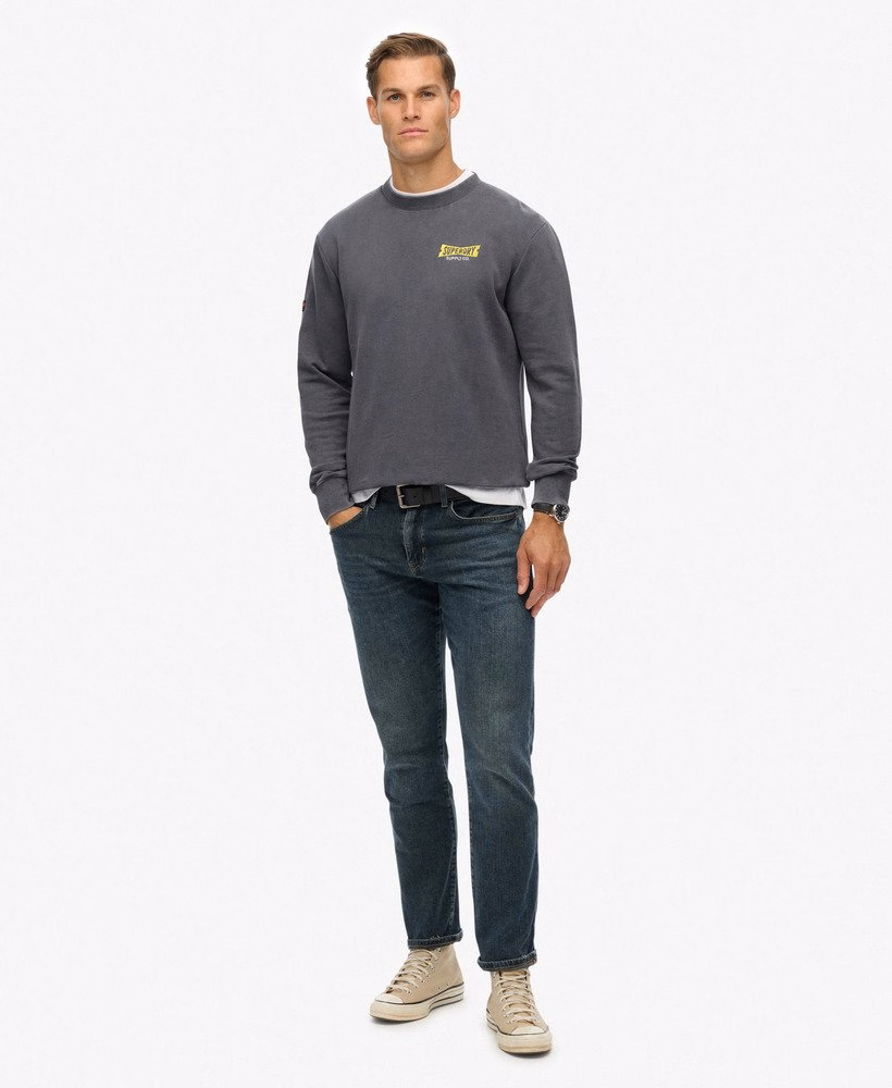 Heritage Tab Loose Crew Sweatshirt