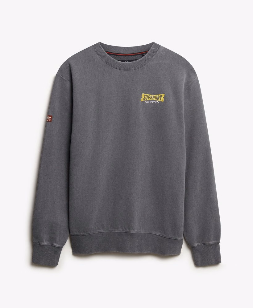 Heritage Tab Loose Crew Sweatshirt