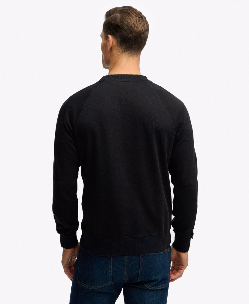 Essential Logo Raglan Crew Sweatshirt