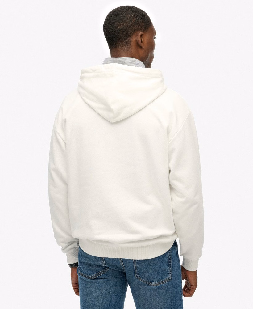 Oversized sportieve hoodie met reliëf