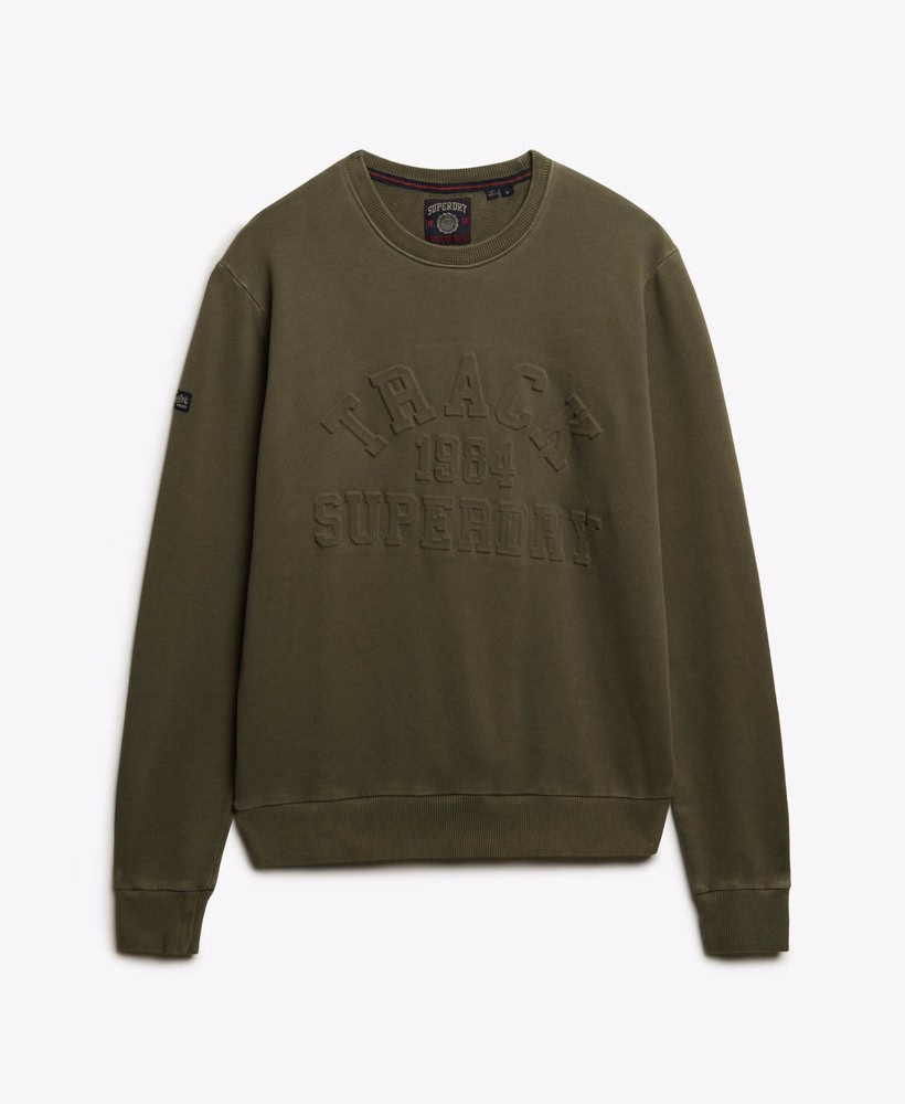 Sportieve sweatshirt met reliëf