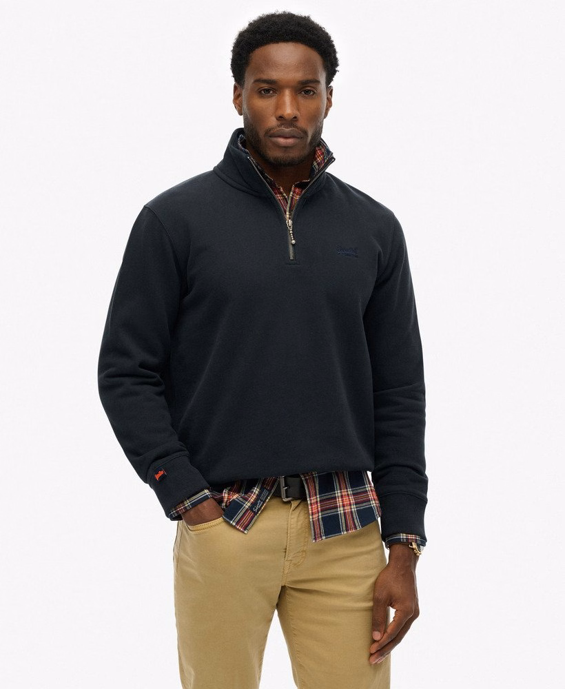Essential Logo Half Zip Sweatshirt
