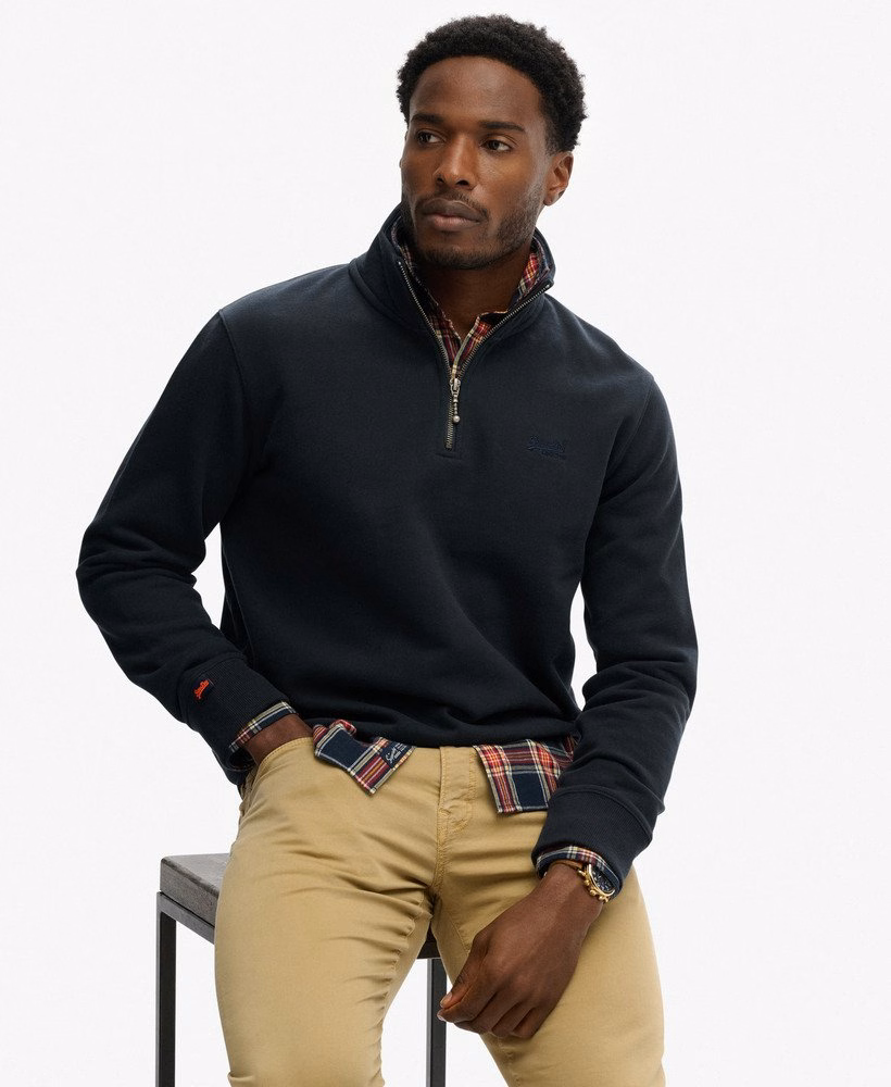Essential Logo Half Zip Sweatshirt
