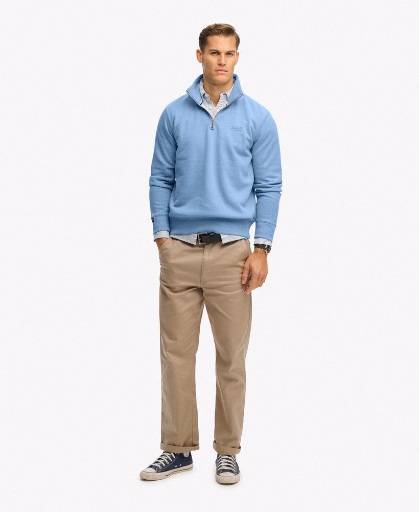 Essential Logo Half Zip Sweatshirt
