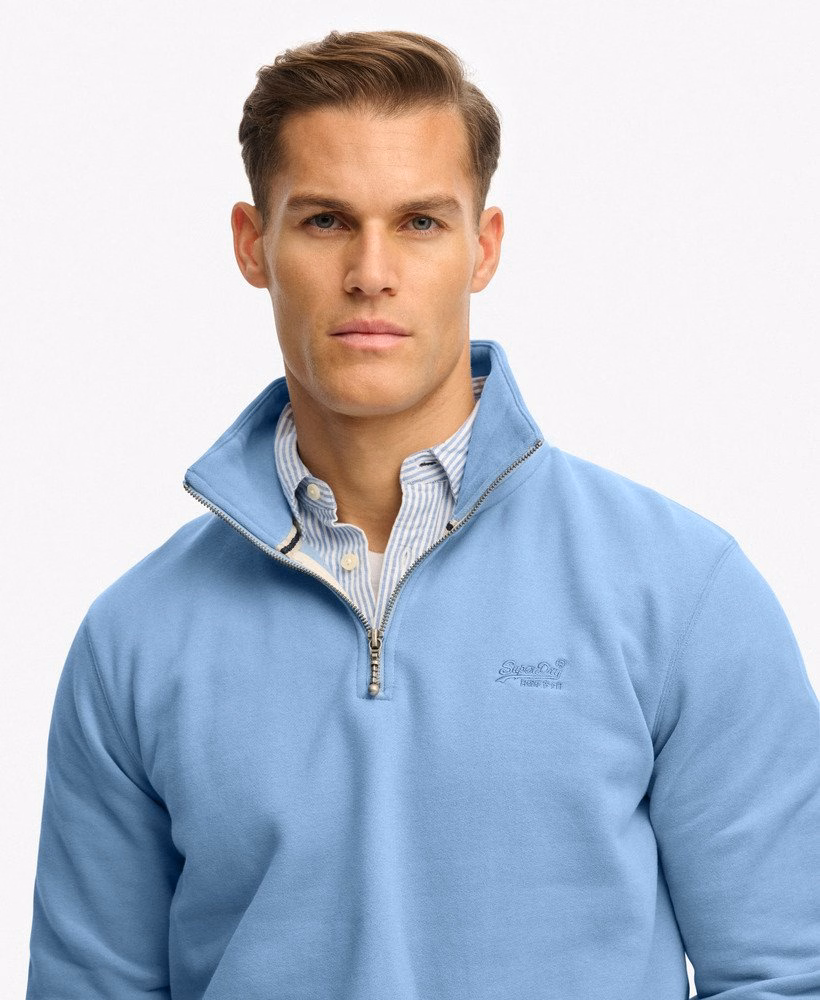 Essential Logo Half Zip Sweatshirt