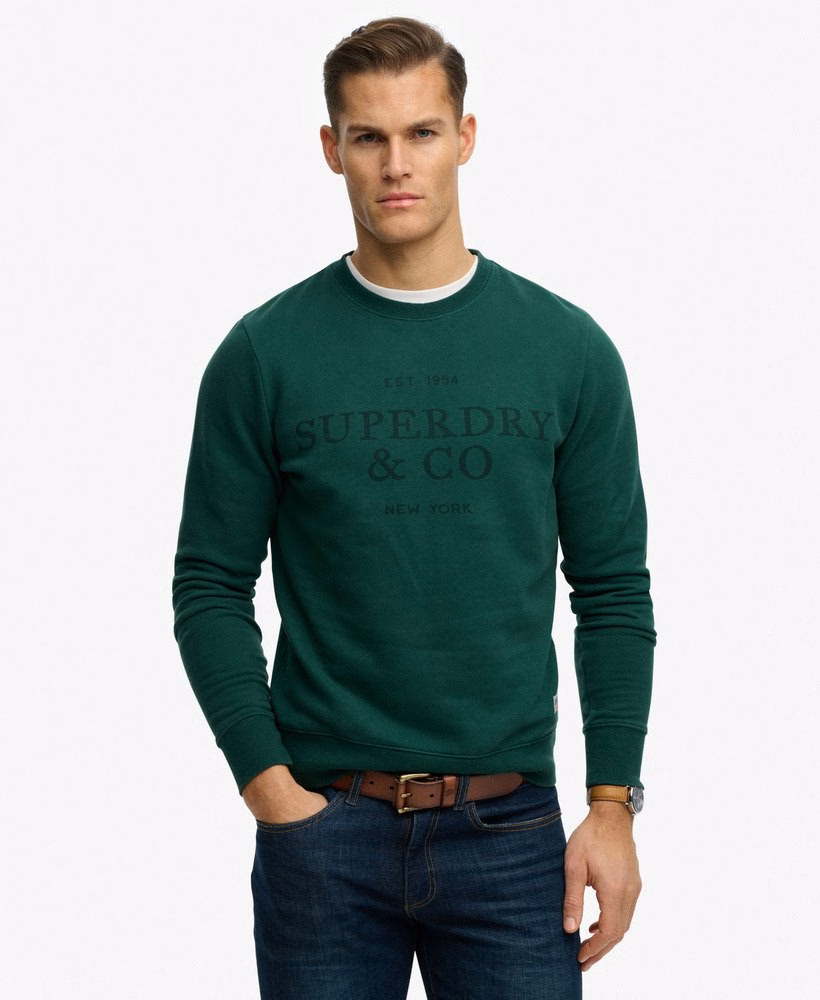 Relaxte sweater van het bedrijf uit 1954