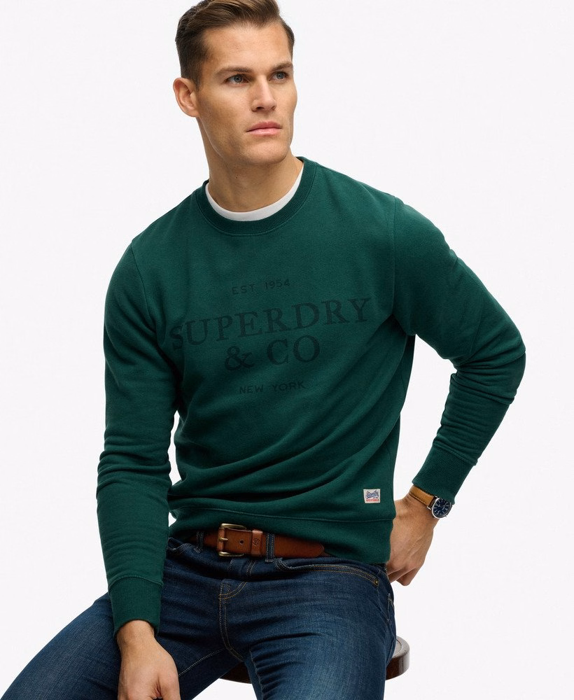 Relaxte sweater van het bedrijf uit 1954
