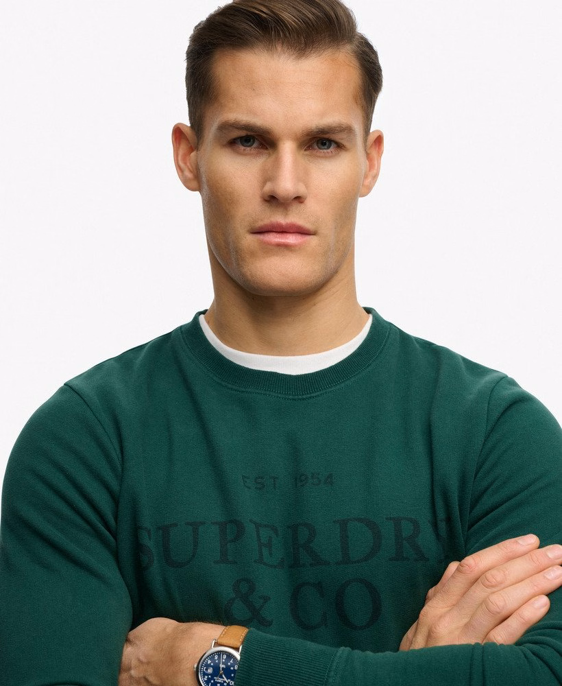 Relaxte sweater van het bedrijf uit 1954