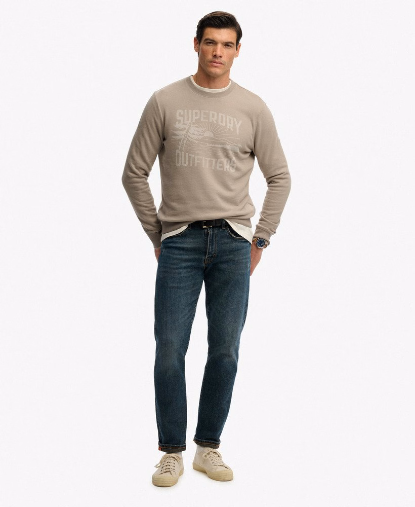 Retro outdoor relaxed sweatshirt