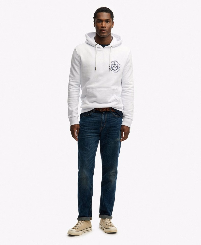 Lo-Fi Dockside geborduurde hoodie