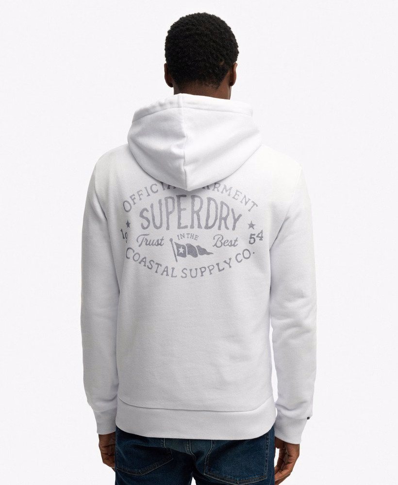 Lo-Fi Dockside geborduurde hoodie