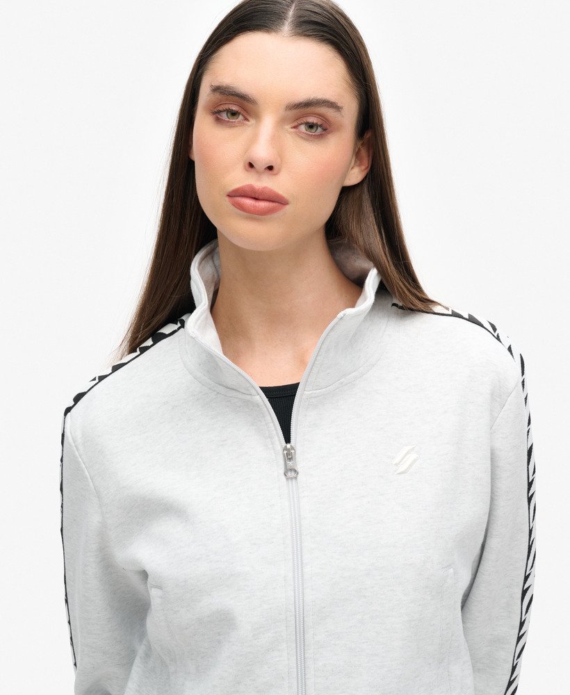 code tape track top in ice marl