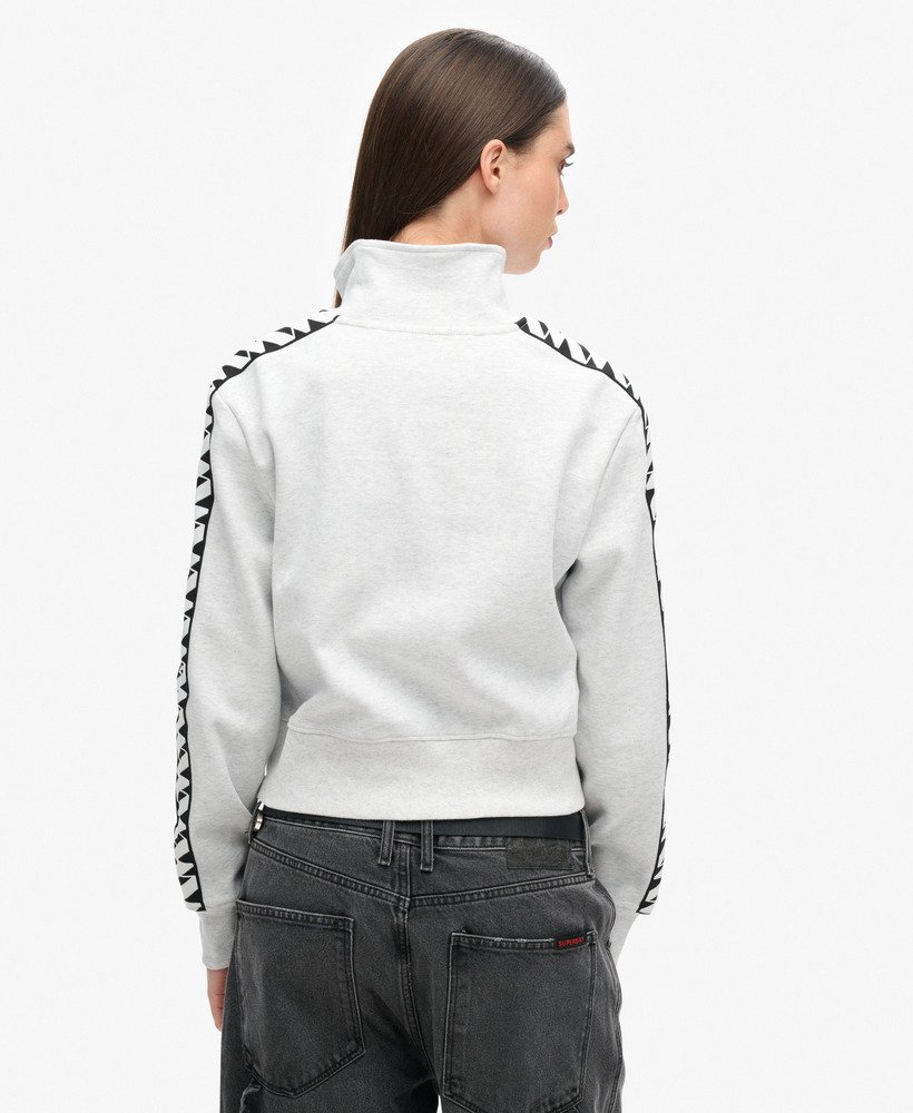 code tape track top in ice marl