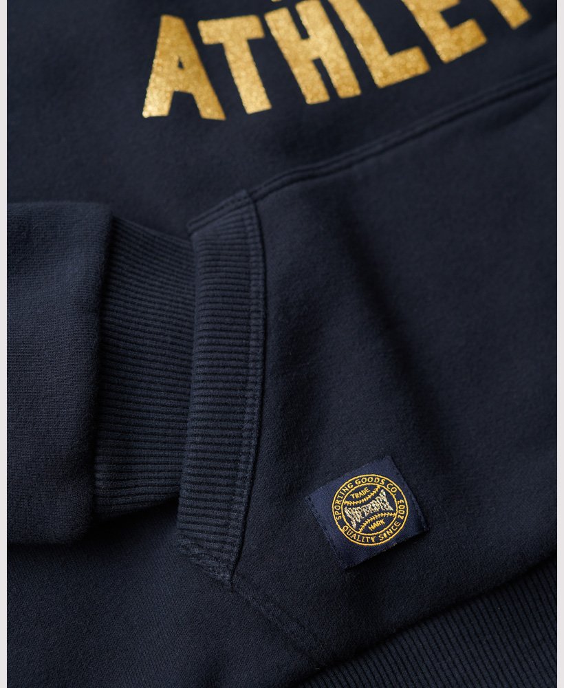 hoodie met grafische print in eclipse navy-kleur