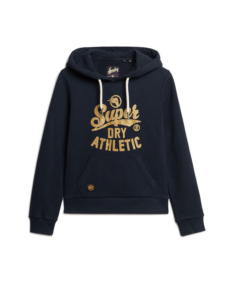hoodie met grafische print in eclipse navy-kleur