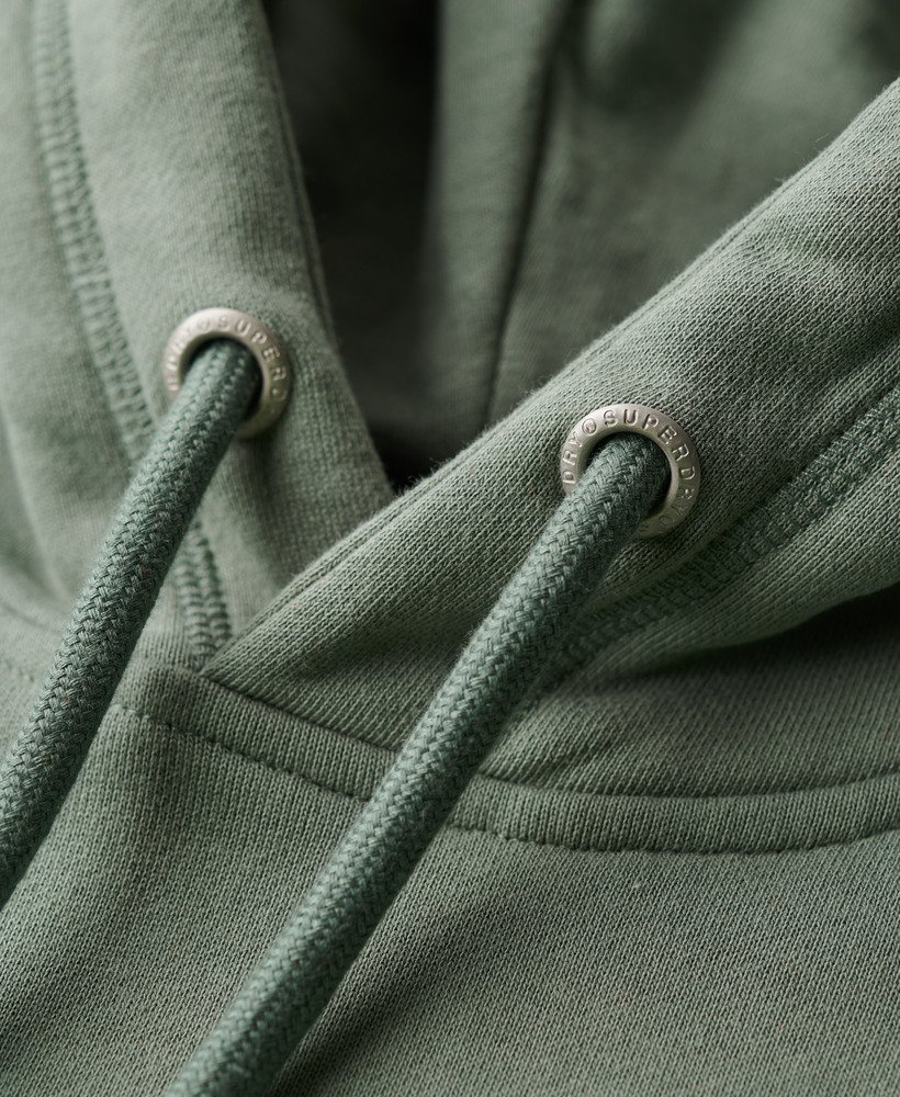 sport luxe loose hoodie in laurel khaki