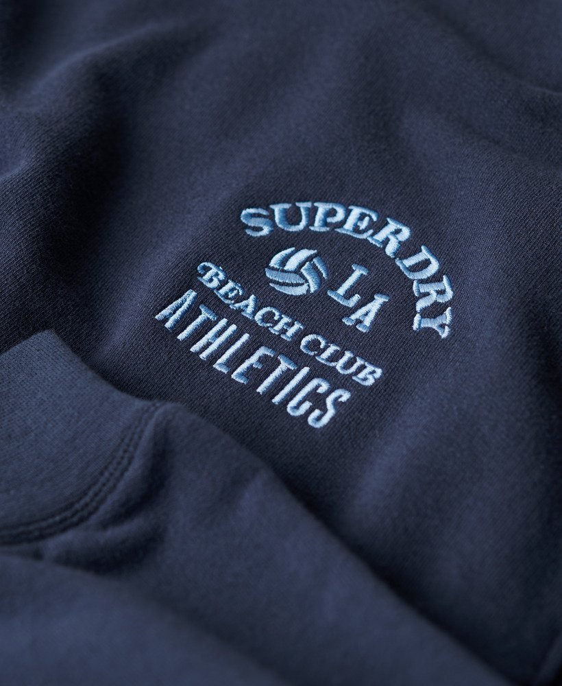 athletic essentials sweatshirt in diepblauw
