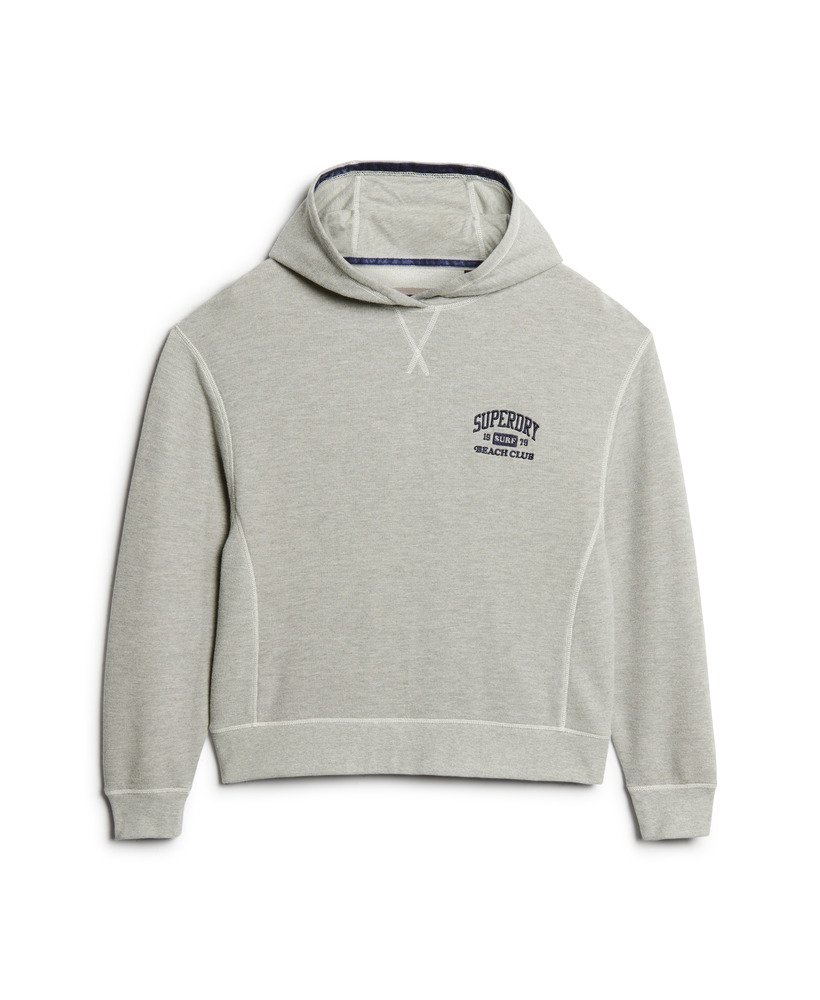 athletic essentials hoodie in grey marl