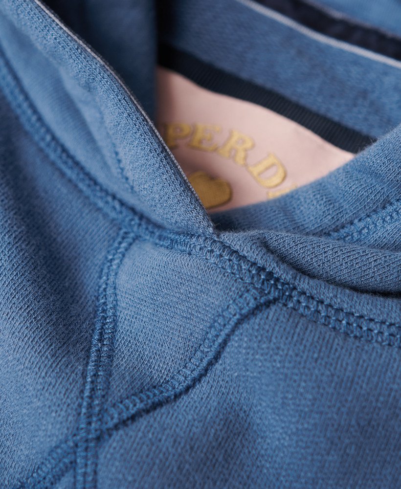 athletic essentials hoodie in wedgewood blue