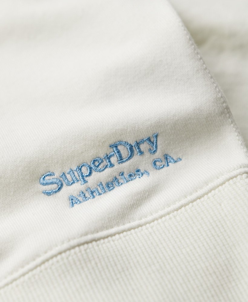 essential logo sweatshirt in off white