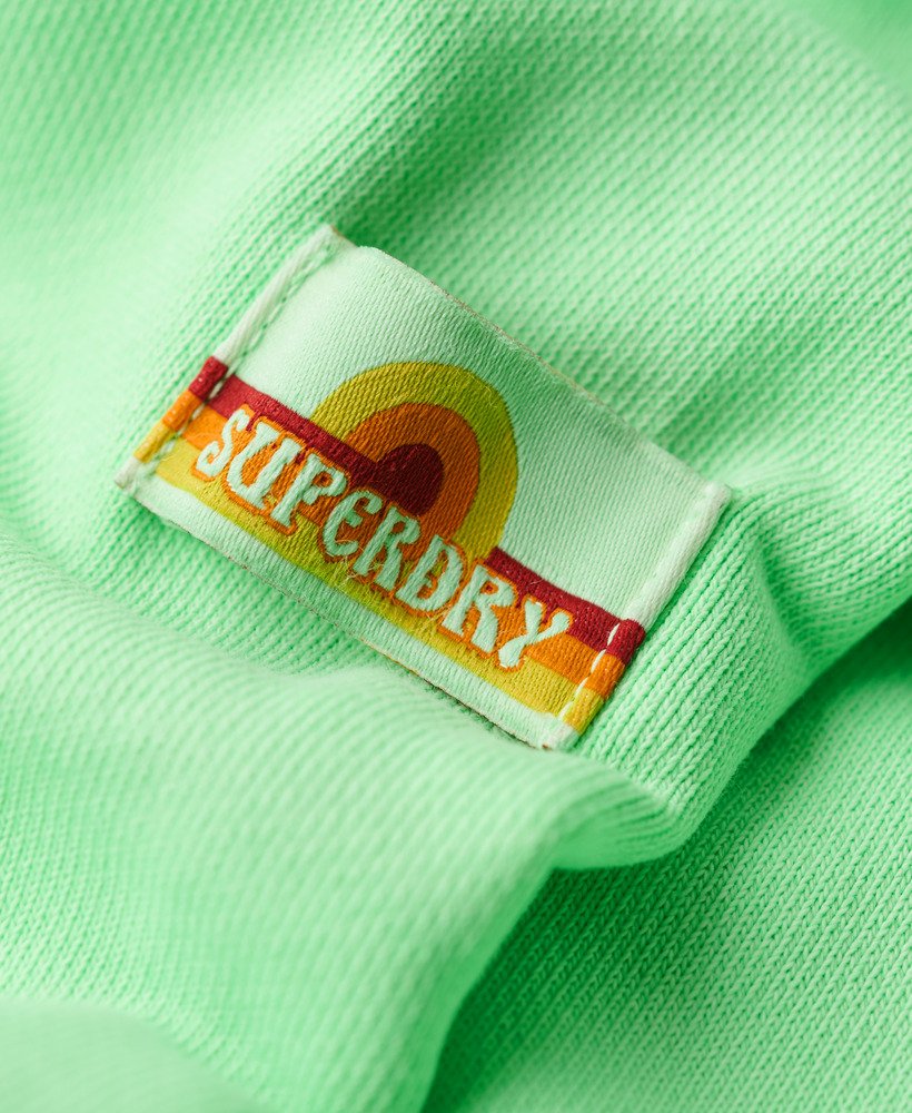 cooper tonal logo hoodie in neo mint green