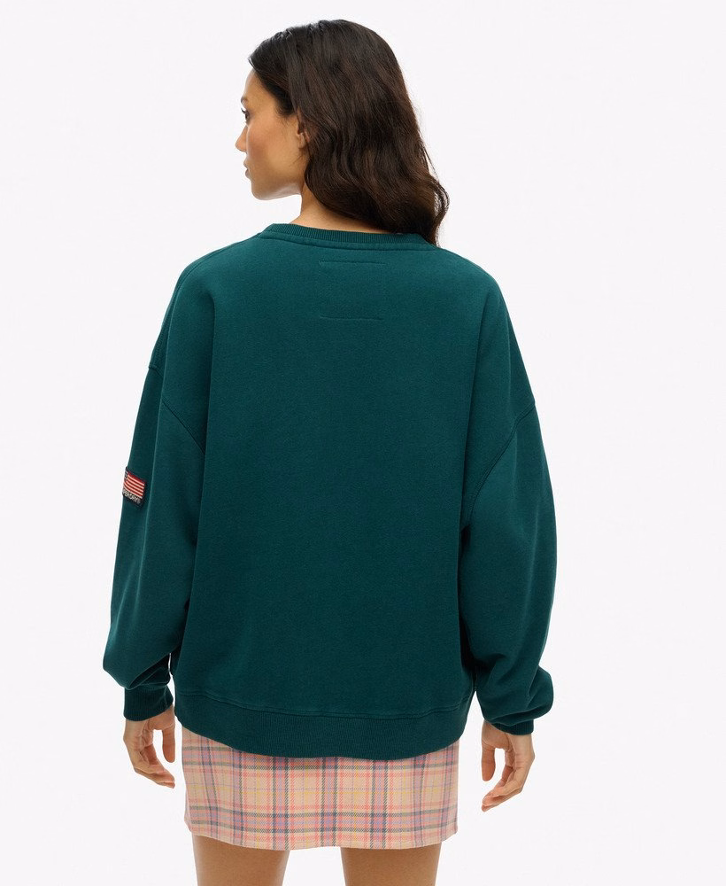 Athletic Essentials oversized crew sweater