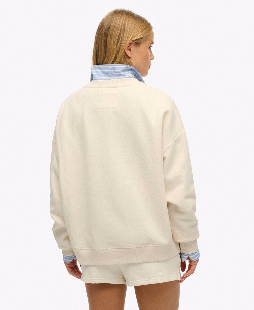 Athletic Essentials Tonal Applique Crew Sweatshirt