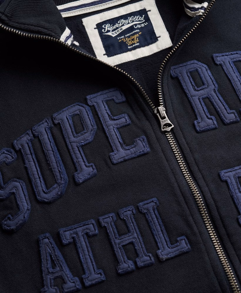 Athletic Essentials Applique Loose Zip Track Top