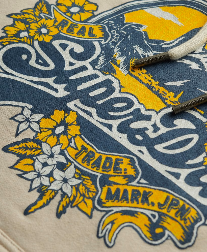 Hoodie met bloemenprint