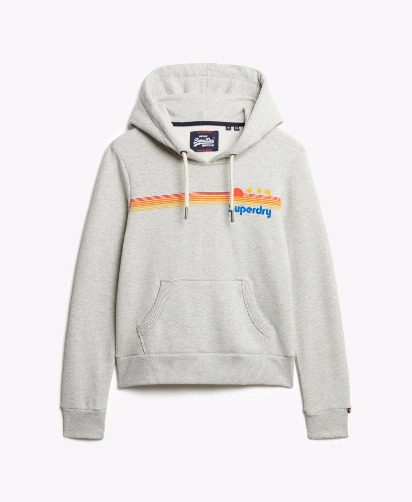 Hoodie met regenboogstrepen