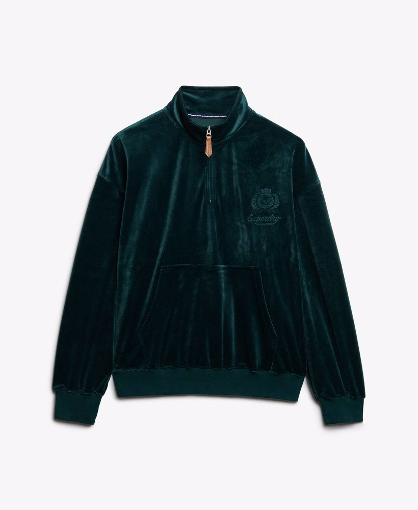 Country Club Velour Quarter Zip