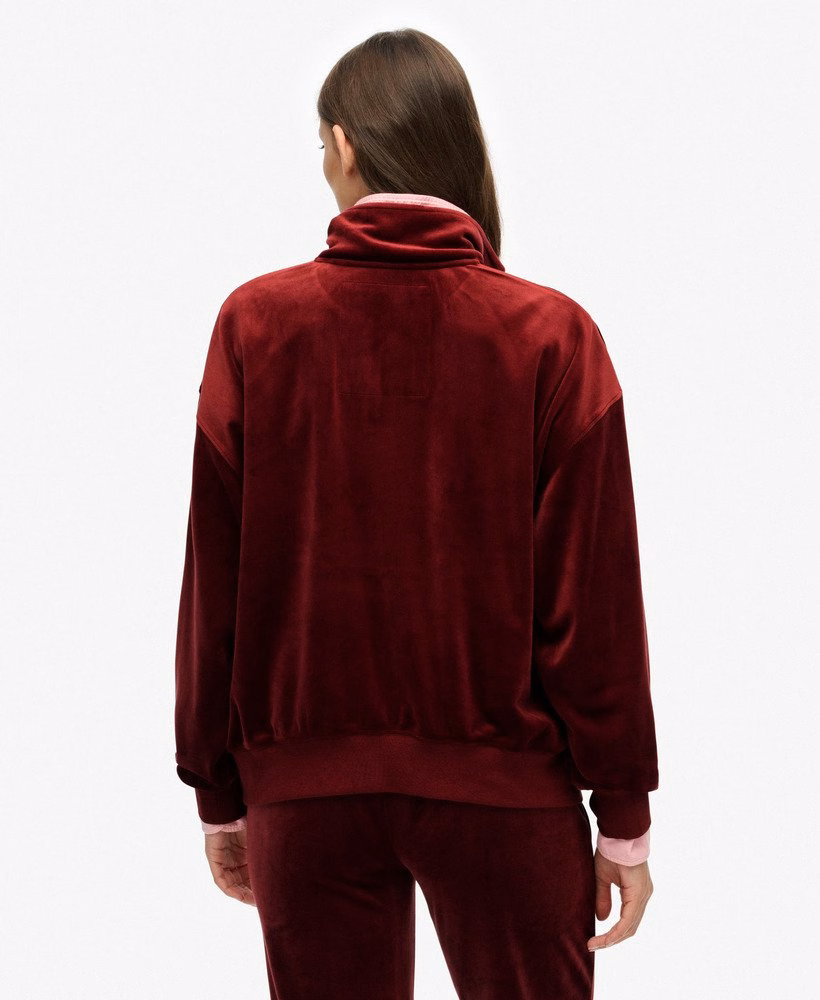 Country Club Velour Quarter Zip