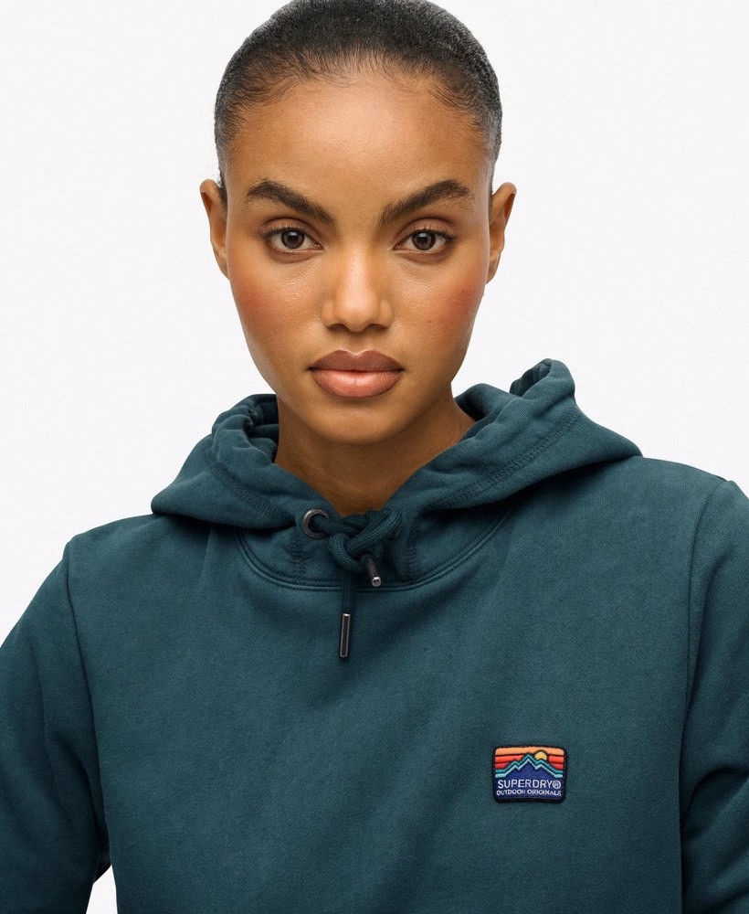 Great Outdoors geborduurde hoodie