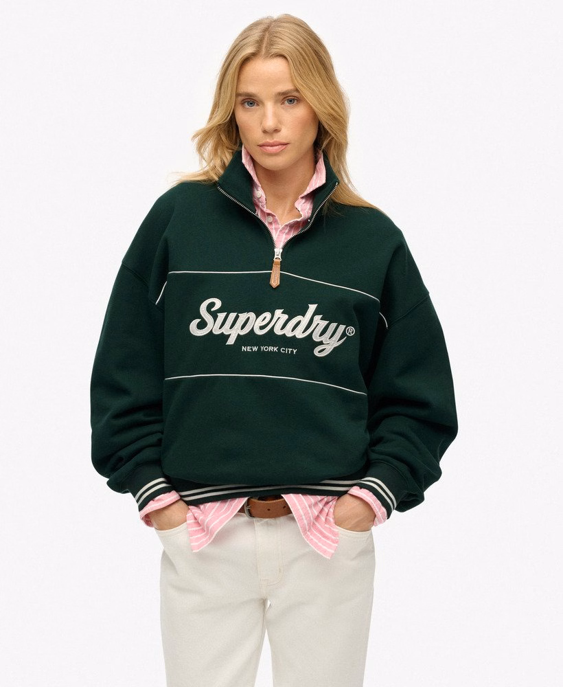 Country Club Half Zip Sweatshirt